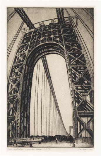 GOTTLOB BRIEM Two prints.